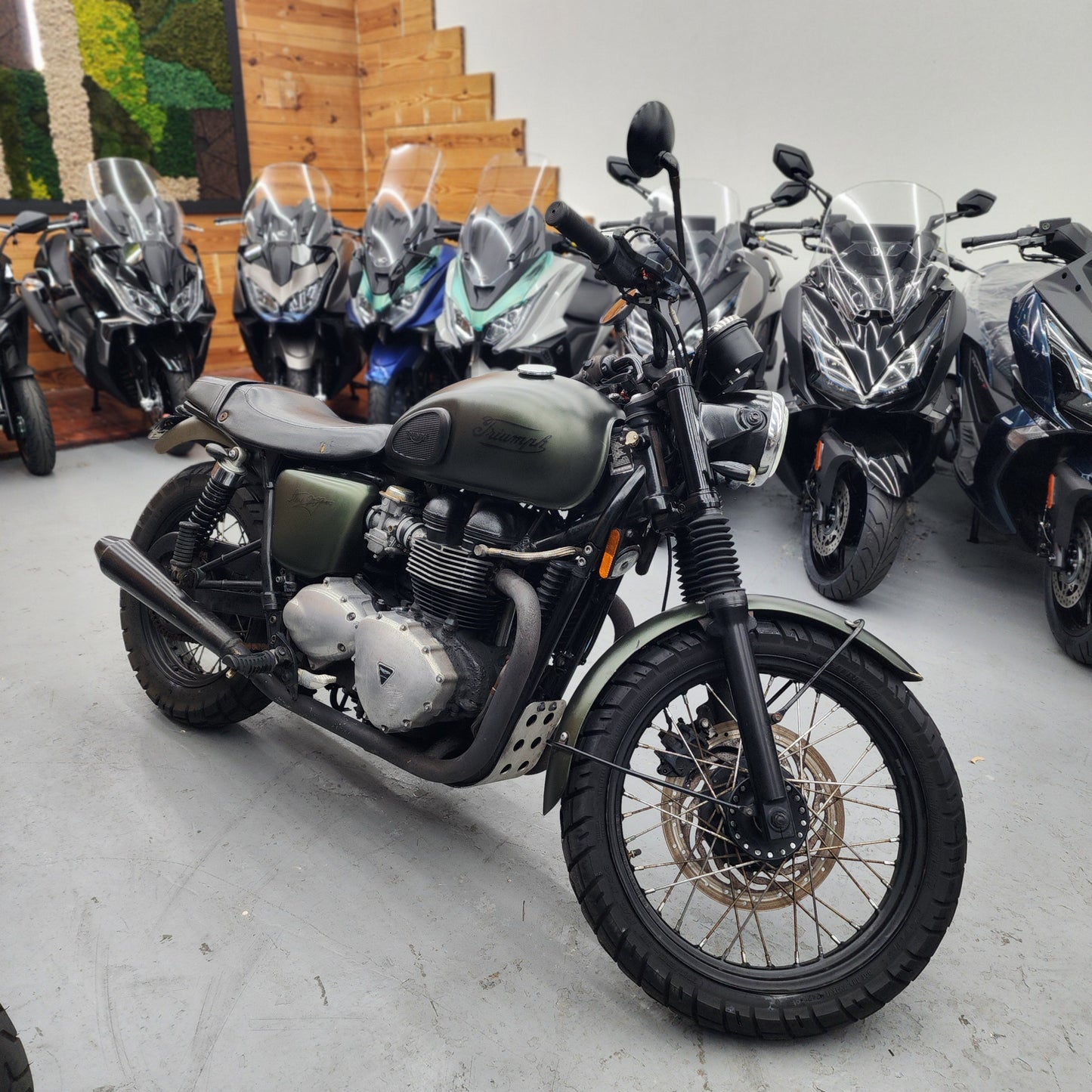 2013 Triumph Bonneville T100 Steve McQueen Edition