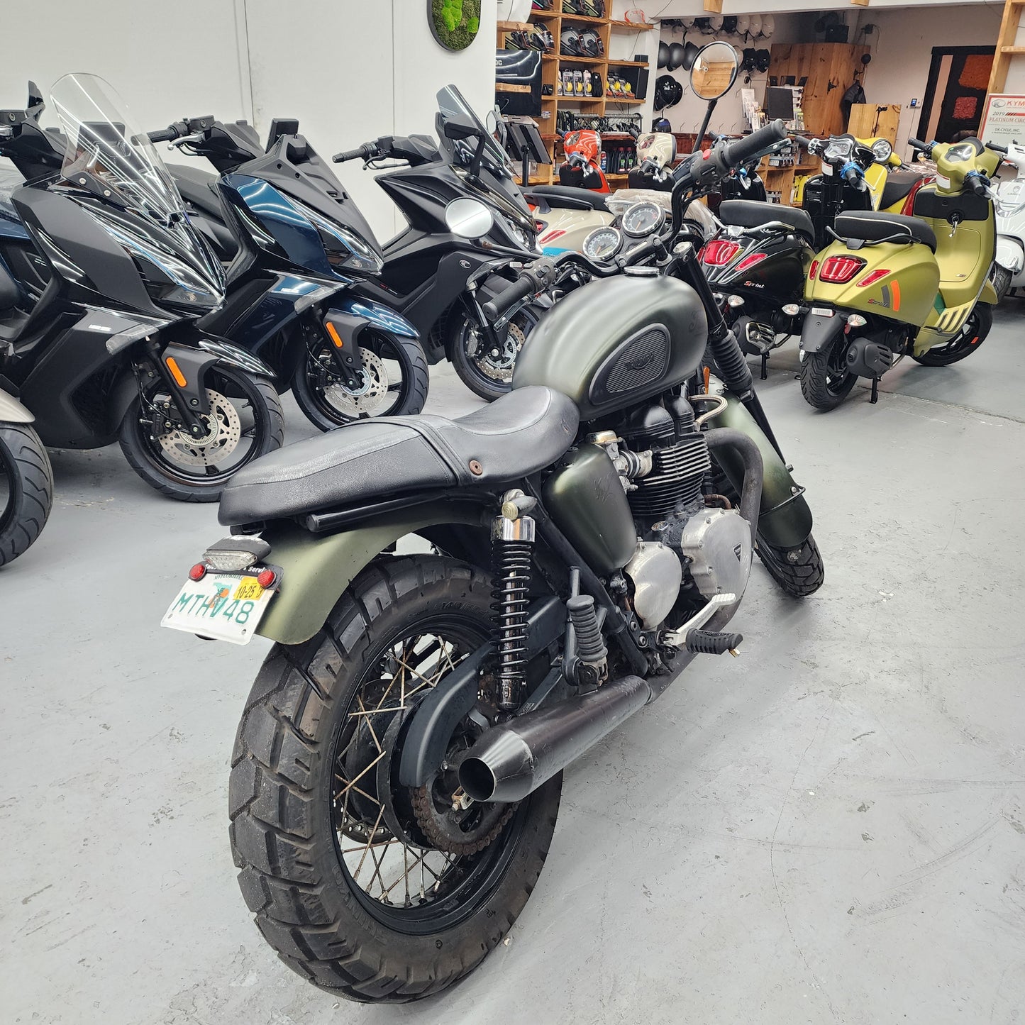 2013 Triumph Bonneville T100 Steve McQueen Edition